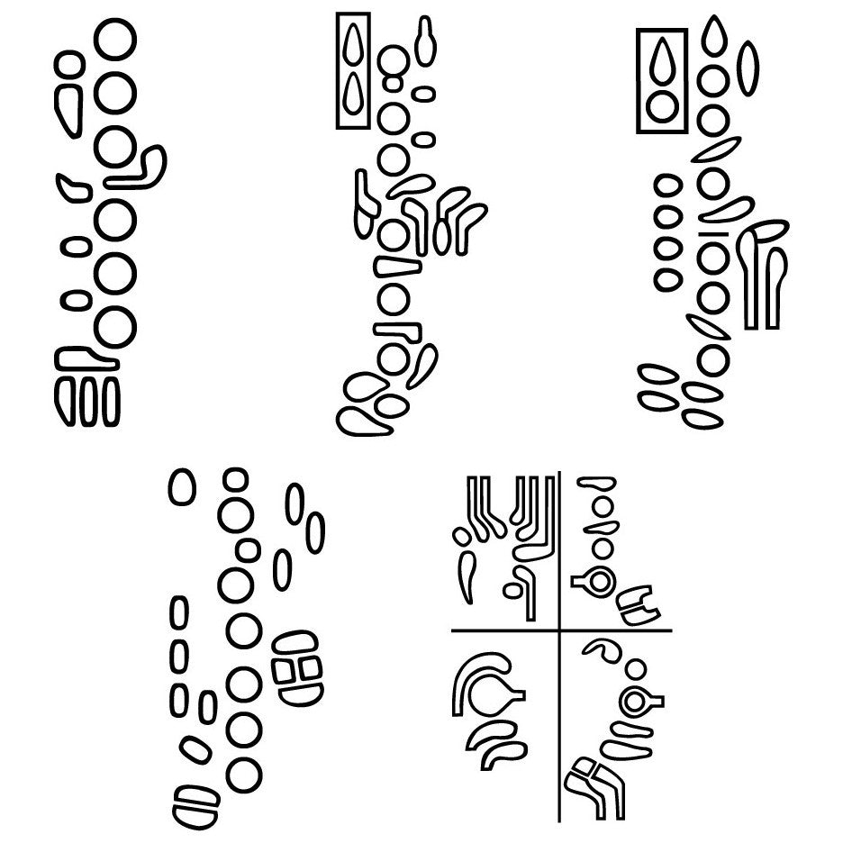 Woodwind Fingering Diagram Font Pack (5 Fonts)